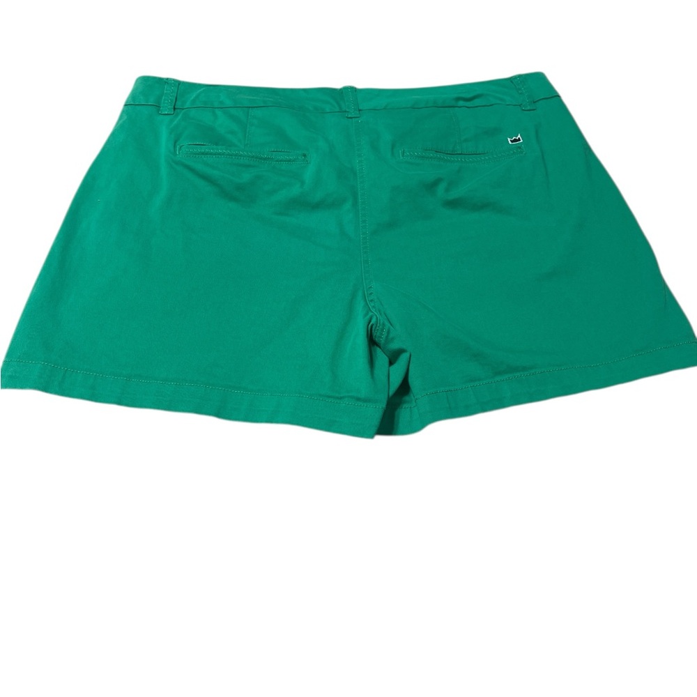 Crown & Ivy CAROLINE Green Shorts Sz/14. Cotton. - Picture 3 of 13